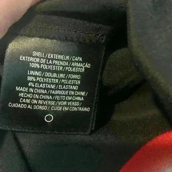 Floral Sleeveless Top - Black and Red - Picture 9 of 11